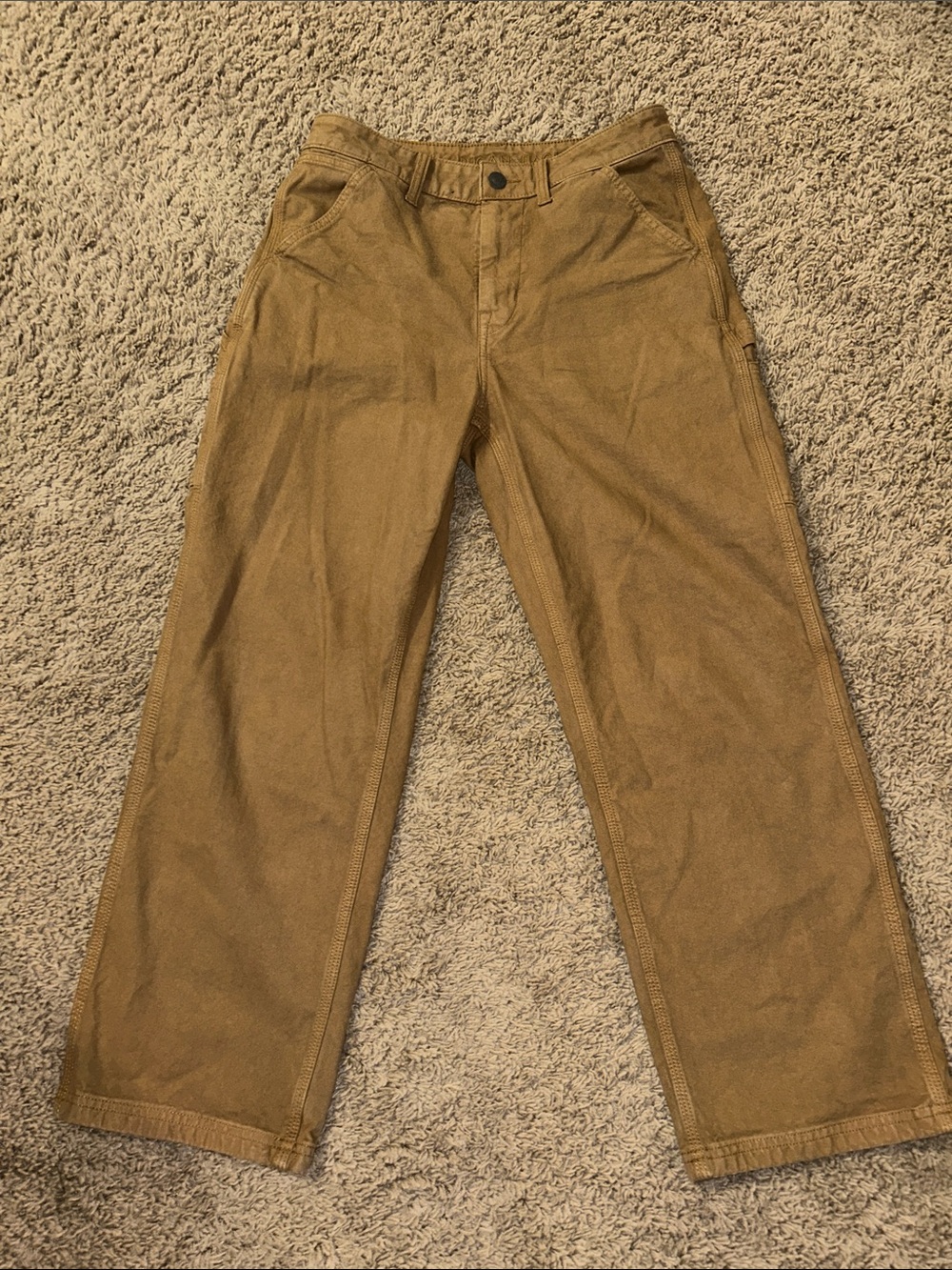 American Eagle Outfitters Men's Straight-Leg in Tan